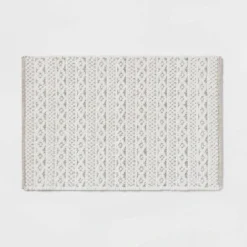 20"x32" Chenille Bath Rug - Threshold™ -WarmWhisper Store GUEST 00419eec 2bba 4110 8c49 ecf5e10879f6