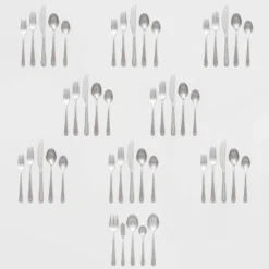 45pc Harrington Flatware Set Silver - Threshold™ 2 45pc Harrington Flatware Set Silver - Threshold™ -WarmWhisper Store GUEST 014afb64 117b 4392 b63f f9512793ab79