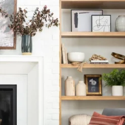 11" X 14" Floral Arrangement Framed Wall Canvas Gold/Navy - Threshold™ Designed With Studio McGee -WarmWhisper Store GUEST 01e81152 9aef 46e2 a23b 05ebbf2039c4