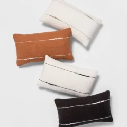 Embroidered Thin Line Lumbar Throw Pillow - Threshold™ -WarmWhisper Store GUEST 0245abf7 37d9 47bd a3d1 e3736bd654da