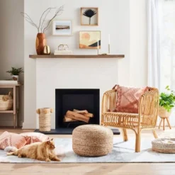 Gretna Narrow Console Table Natural - Threshold™ -WarmWhisper Store GUEST 027e2b90 5c8c 4b6e 926f f0f877f6e69e