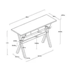 Wasatch Console Table With Drawer Off White - Threshold™ Designed With Studio McGee -WarmWhisper Store GUEST 02913f12 4bf5 42fa 85af 414b3df69d0b