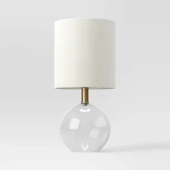 Glass Sphere Mini Table Lamp Clear - Threshold™ 3 Glass Sphere Mini Table Lamp Clear - Threshold™ -WarmWhisper Store GUEST 039d6f8a 2b62 4144 b98e fd68fe066dda