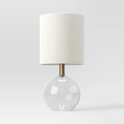 Glass Sphere Mini Table Lamp Clear - Threshold™ Glass Sphere Mini Table Lamp Clear - Threshold™ -WarmWhisper Store GUEST 039d6f8a 2b62 4144 b98e fd68fe066dda