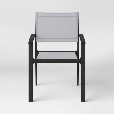 2pc Ryegate Weathered Teak Sling Outdoor Patio Dining Chairs Arm Chairs Gray - Threshold™ 2pc Ryegate Weathered Teak Sling Outdoor Patio Dining Chairs Arm Chairs Gray - Threshold™ -WarmWhisper Store GUEST 03a65a23 6441 4a0a afc1 a0168d880895