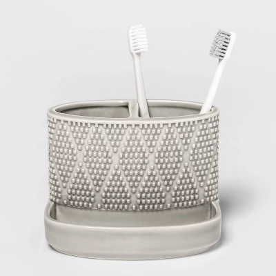 Canby Ceramic Organizer Gray - Threshold™ Canby Ceramic Organizer Gray - Threshold™ -WarmWhisper Store GUEST 0448f662 8bc6 4de2 9194 81f17efabb8f