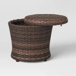 Halsted 5pc Wicker Small Space Patio Furniture Set - Threshold -WarmWhisper Store GUEST 07ad4fbc b790 4e01 a935 8a3005053363