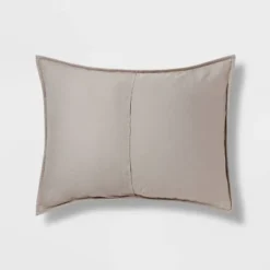 Gray Stitched Stripe Sham (Standard) - Threshold™ -WarmWhisper Store GUEST 083794e0 cf67 46a3 9882 88543ba34326