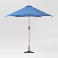 9'x9' Market Patio Umbrella - Light Wood Pole - Threshold™ 15 9'x9' Market Patio Umbrella - Light Wood Pole - Threshold™ -WarmWhisper Store GUEST 0a06f70c 7dde 4a88 9f3e 1163305f597b