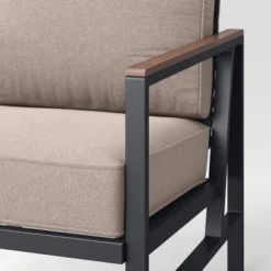 Oak Park 3pc Patio Chat Set - Threshold™ -WarmWhisper Store GUEST 0a2842cd 541b 4044 a686 742b7e69e2e2