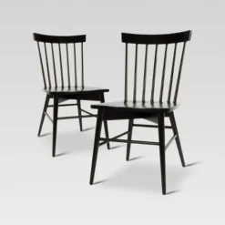 Set Of 2 Windsor Dining Chair - Threshold™ -WarmWhisper Store GUEST 0b9ba35a 3c3a 443f af54 3aefe24f579b