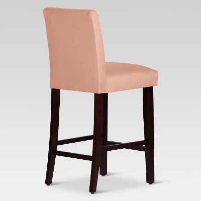 30" Velvet Parsons Barstool Wood - Threshold™ 30" Velvet Parsons Barstool Wood - Threshold™ -WarmWhisper Store GUEST 0c87b60e 3850 4822 9346 a2558fda2914