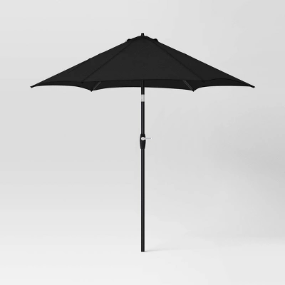9'x9' Market Patio Umbrella - Black Pole - Threshold™ 9'x9' Market Patio Umbrella - Black Pole - Threshold™ -WarmWhisper Store GUEST 0d4b48bb 9e3a 420d 828a ee464fb98023