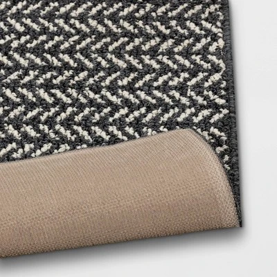 Herringbone Rug Gray - Threshold™ Herringbone Rug Gray - Threshold™ -WarmWhisper Store GUEST 0da3e580 f977 44f0 9609 764ac792932b