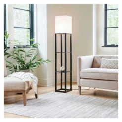Shelf Floor Lamp - Threshold™ -WarmWhisper Store GUEST 0e0b487a 3128 474f 84a7 981efa1ecda3