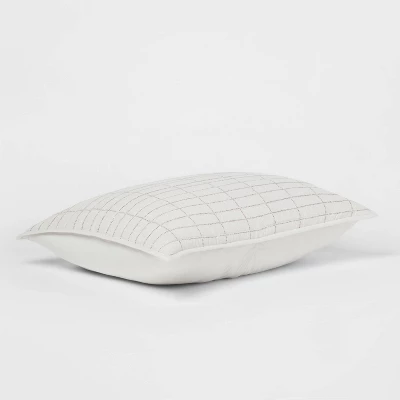 Flannel Windowpane Quilt Sham - Threshold™ Flannel Windowpane Quilt Sham - Threshold™ -WarmWhisper Store GUEST 0ee5d3d8 131b 4f65 9cff f0f32b67daaa