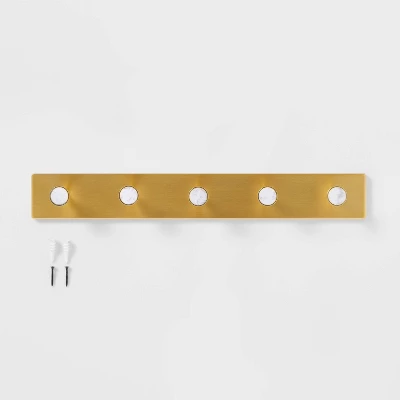 Metal and Faux Marble 5 Hooks Gold - Threshold™ Metal And Faux Marble 5 Hooks Gold - Threshold™ -WarmWhisper Store GUEST 0f83d772 44e0 4dda 9108 f151bcbfc3b9