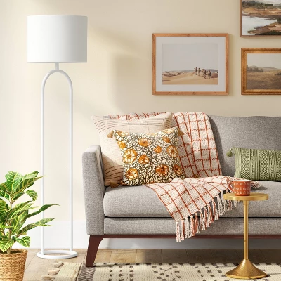 Ring Base Floor Lamp White (Includes LED Light Bulb) - Threshold™ Ring Base Floor Lamp White (Includes LED Light Bulb) - Threshold™ -WarmWhisper Store GUEST 10d47133 c73d 4c94 b196 367544d68e11