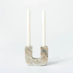 Marble Taper Candle Holder - Threshold™ Designed With Studio McGee -WarmWhisper Store GUEST 13ad8d78 5f39 4301 9f09 eb1fc8fda0f5