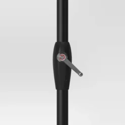 10'x6' Rectangular Market Patio Umbrella - Black Pole - Threshold™ -WarmWhisper Store GUEST 157ab792 a50a 4160 8f26 2387844be37f