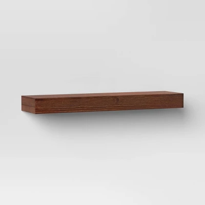 24" Floating Wood Shelf - Threshold™ 24" Floating Wood Shelf - Threshold™ -WarmWhisper Store GUEST 168aec75 b9ca 43ee 8450 a572aaeb3a94