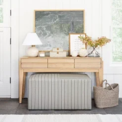 Lynwood Cube Bench - Threshold™ Designed With Studio McGee -WarmWhisper Store GUEST 191a9cb5 8c11 41c5 8886 ca1e70f3e61a