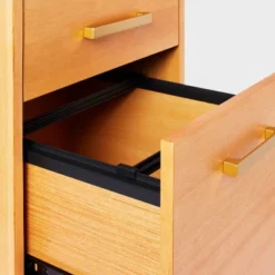 Wood Mid Century File Cabinet Light Brown - Threshold™ -WarmWhisper Store GUEST 1973ddc6 5c91 466b 8d3a 6c7f25ad22d3