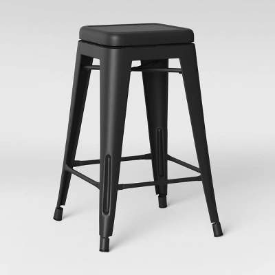 Set of 2 Carlisle Backless Swivel Counter Height Barstool Matte Black - Threshold™ Set Of 2 Carlisle Backless Swivel Counter Height Barstool Matte Black - Threshold™ -WarmWhisper Store GUEST 1ab67110 142e 49dc 94a3 87d6d18c09f9