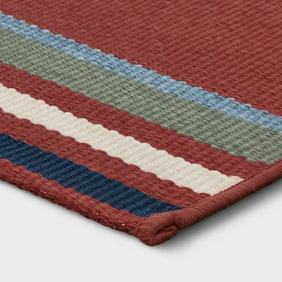 5'x7' Striped Outdoor Rug Red - Threshold™ 5'x7' Striped Outdoor Rug Red - Threshold™ -WarmWhisper Store GUEST 1b5a1f96 1285 452d b490 c651cd7d4ca8