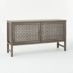 Palmdale Woven Door Console - Threshold™ Designed With Studio McGee -WarmWhisper Store GUEST 1ea43167 51dc 47da 8932 c9419eea7a11