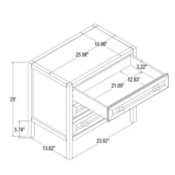 Springville 3 Drawer Nightstand White - Threshold™ Designed With Studio McGee -WarmWhisper Store GUEST 1f01fd2b a8bf 4ec8 a99b d1d0f20bd4fd
