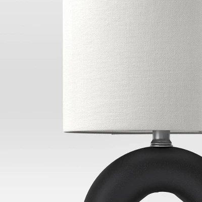 Abstract Ceramic Mini Table Lamp Black - Threshold™ Abstract Ceramic Mini Table Lamp Black - Threshold™ -WarmWhisper Store GUEST 1f415405 dfa4 4c69 82ab 8554bc7e184a