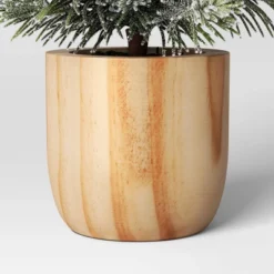 Artificial Plant Snowy Tree In Wood Pot - Threshold™ -WarmWhisper Store GUEST 1f4c015c 15e9 48ac b8d4 7ee66715010b