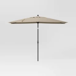 10'x6' Rectangular Market Patio Umbrella - Black Pole - Threshold™ -WarmWhisper Store GUEST 203c21d7 00e6 444f be75 daf912d04906