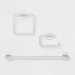 3pc Modern Bath Hardware Set - Threshold™ -WarmWhisper Store GUEST 20cdd55f 3a6d 45d7 89c5 37fa9d7a91f3