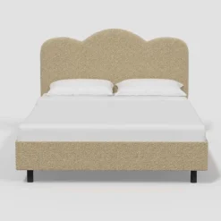 Lizzie Platform Bed In Boucle - Threshold™