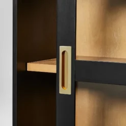 32" Promontory Sliding Glass 2 Door Cabinet - Threshold™ Designed With Studio McGee -WarmWhisper Store GUEST 23505d1c a6fa 4f76 ba4c 2af58c7d80f8