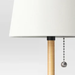 Mini Rattan Wrap Stick Table Lamp Black - Threshold™ -WarmWhisper Store GUEST 23f69041 9211 486b 87e7 99448e340ae7