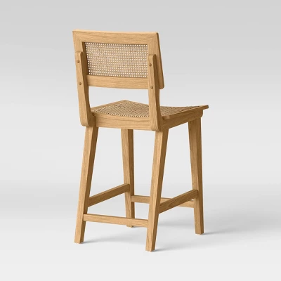 Tormod Backed Cane Counter Height Barstool - Threshold™ Tormod Backed Cane Counter Height Barstool - Threshold™ -WarmWhisper Store GUEST 25601439 3d05 417f 90b6 a34e31b9d7f9