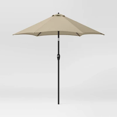 9'x9' Market Patio Umbrella - Black Pole - Threshold™ 9'x9' Market Patio Umbrella - Black Pole - Threshold™ -WarmWhisper Store GUEST 26376d4f 0c79 4670 8138 0cf481a01677