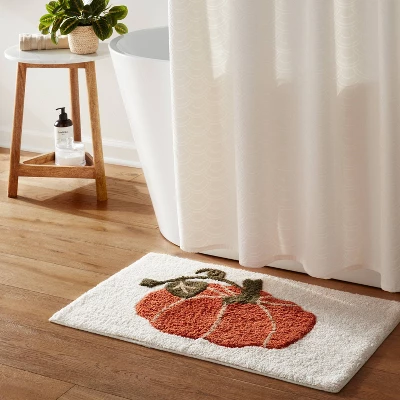 20"x30" Pumpkin Bath Rug Cream - Threshold™ 20"x30" Pumpkin Bath Rug Cream - Threshold™ -WarmWhisper Store GUEST 26ab0752 82f0 4e65 a12b 0a00f6d41b98