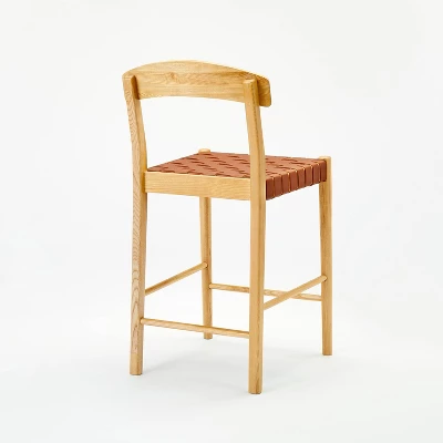 Cliff Haven Solid Wood with Woven Seat Counter Height Barstool - Threshold™ designed with Studio McGee Cliff Haven Solid Wood With Woven Seat Counter Height Barstool - Threshold™ Designed With Studio McGee -WarmWhisper Store GUEST 274e9a33 2d06 4b98 9b45 c24c037839c0