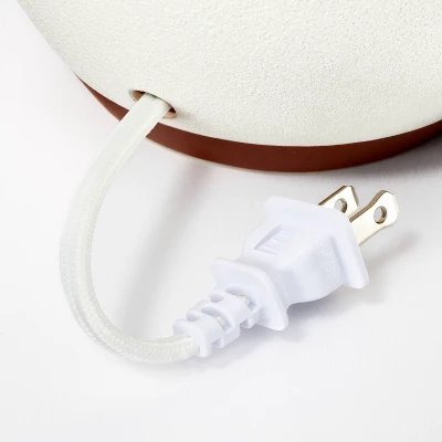 Ceramic Table Lamp with Gingham Print Pleated Shade White (Includes LED Light Bulb) - Threshold™ designed with Studio McGee Ceramic Table Lamp With Gingham Print Pleated Shade White (Includes LED Light Bulb) - Threshold™ Designed With Studio McGee -WarmWhisper Store GUEST 27cadcf6 3a70 4c09 bf47 cd7e6352c324