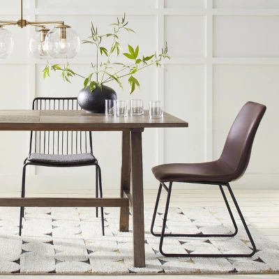 Bowden Faux Leather Dining Chairs - Threshold™ Bowden Faux Leather Dining Chairs - Threshold™ -WarmWhisper Store GUEST 282deedc 06c1 4d46 b2fb 2fd8f54c5245