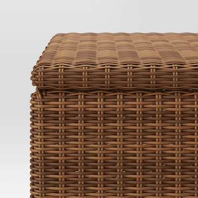 Brookfield Patio End Table with Storage - Brown - Threshold™ Brookfield Patio End Table With Storage - Brown - Threshold™ -WarmWhisper Store GUEST 28817774 0b8a 4bfc a42a 5b7ee0f6e0d1