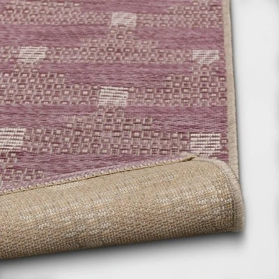 Modern Tile Outdoor Rug Pink - Threshold™ Modern Tile Outdoor Rug Pink - Threshold™ -WarmWhisper Store GUEST 2b50598b c641 4a57 ba15 e36321f8a6df