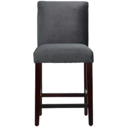 25" Velvet Parsons Counter Height Barstool Wood - Threshold™ -WarmWhisper Store GUEST 2d3bee77 cfeb 484b bea2 2666e4f9a908