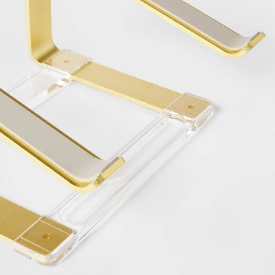 Acrylic Laptop Riser Gold - Threshold™ Acrylic Laptop Riser Gold - Threshold™ -WarmWhisper Store GUEST 2dae8457 960a 4b85 a9d1 4212f952a4e5