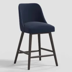 Geller Counter Height Barstool Velvet - Threshold™ -WarmWhisper Store GUEST 2e60cb7b f870 4d72 b3c0 8548a9ac8a4c