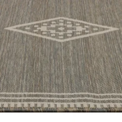 Six Diamond Outdoor Rug Linen - Threshold™